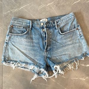 Agolde Denim Parker Cut Off Shorts size 29